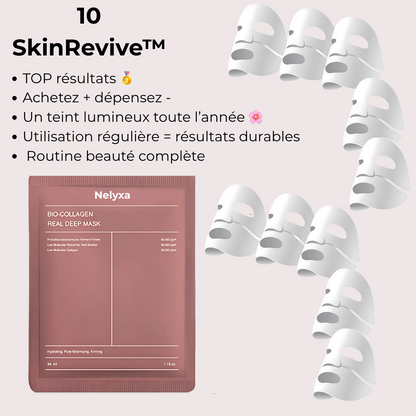 SkinRevive™ - Masque au Bio-Collagène